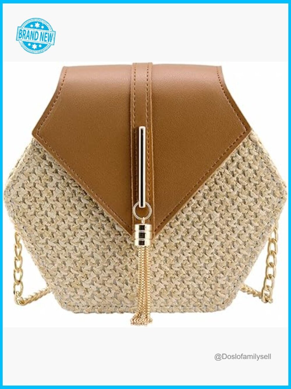Straw Crossbody Bag Cute Sling Shoulder Purse Summer Beach Hobo Bag Y2K